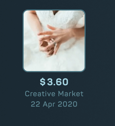 продажи на creative market