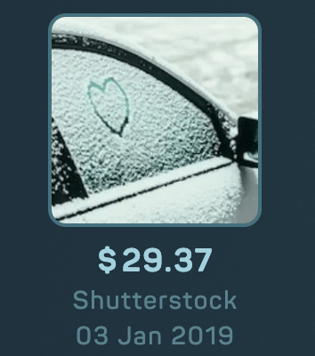 продажа зимних фото на Shutterstock